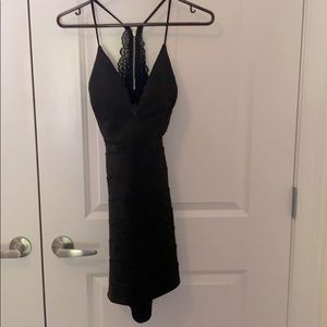 Short, black dress